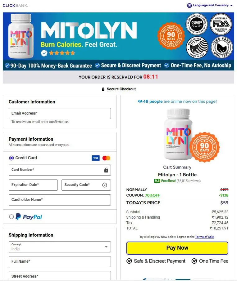 Mitolyn official website order